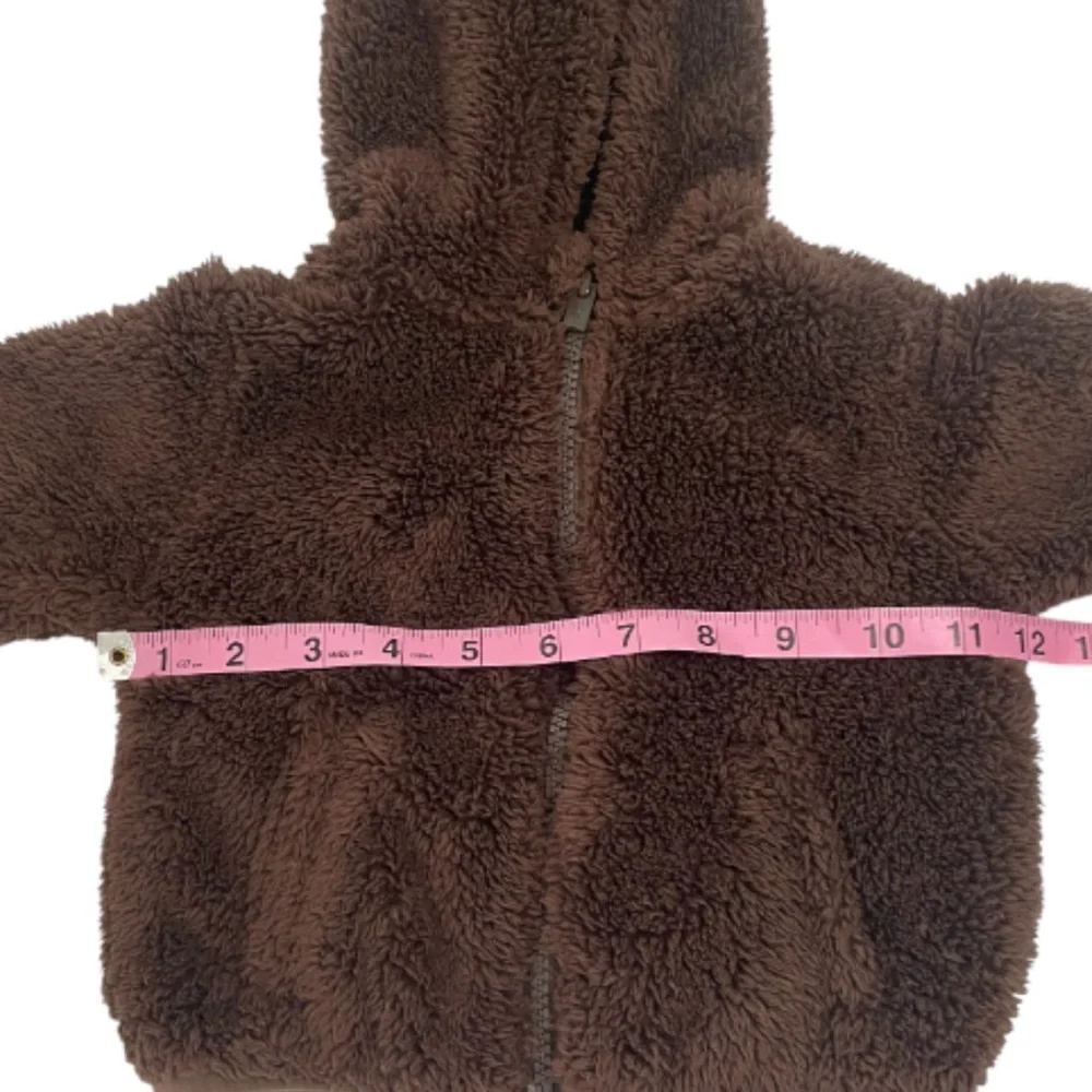 Old Navy Brown Furry Bear Hoodie for Kids